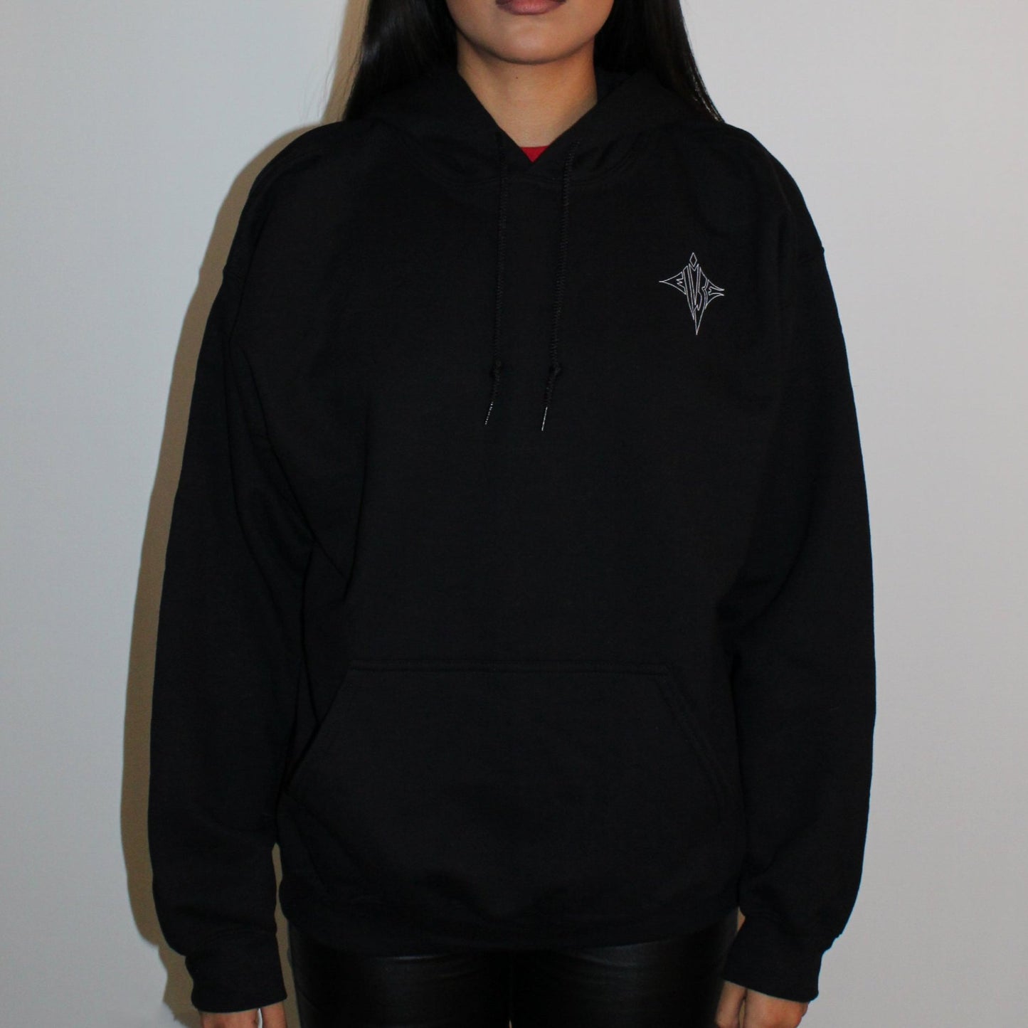 Static Waves Graphic Hoodie